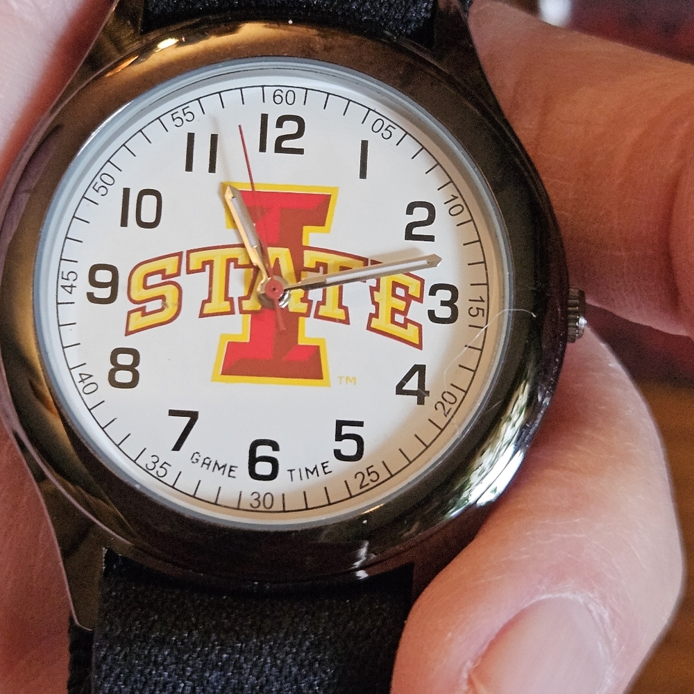 GAME TIME COLLEGIATE SERIES IOWA STATE UNISEX WATCH
